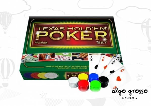 TEXAS HOLDEM POKER 200 FICHAS 2 MAZOS art.1105