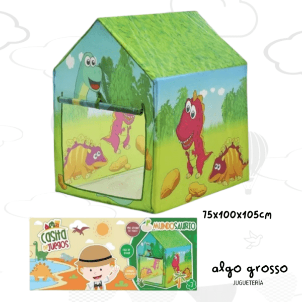 CARPA CASITA DE JUEGOS DINO art.FYCS9993