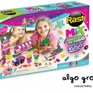 RASTI MIX 200 PIEZAS ROSA art.1082