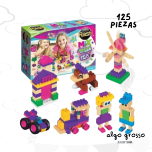 RASTI MIX 125 PIEZAS ROSA art.1081