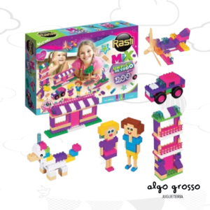 RASTI MIX 200 PIEZAS ROSA art.1082