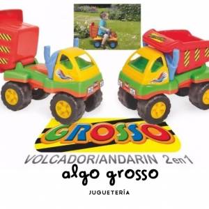 CAMION VOLCADOR GROSSO ANDARIN 2 EN 1 art.1101