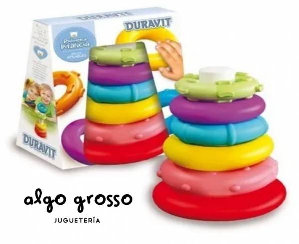 DURAVIT PIRAMIDE DE ANILLOS APILABLES art.653