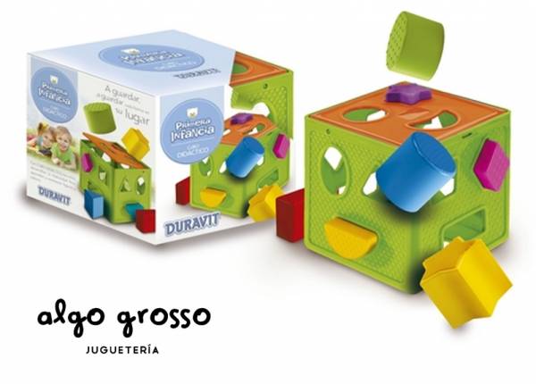 DURAVIT CUBO DIDÁCTICO PRIMERAS FORMAS art.666