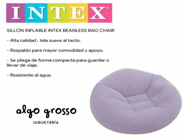 SILLON INFLABLE INTEX art.68569NP/20717 - Imagen 2