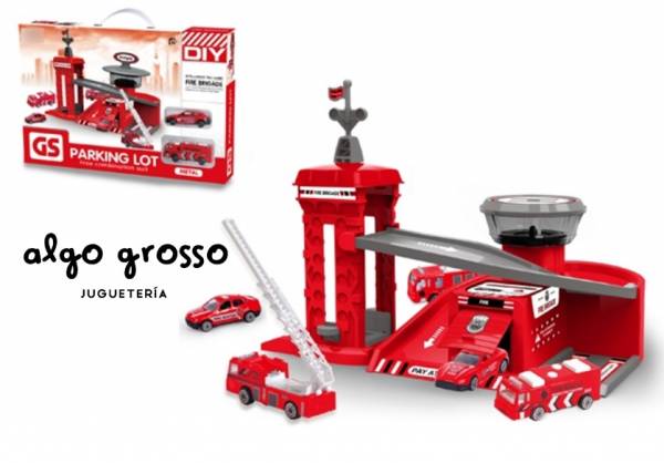 PARKING LOT SET BOMBEROS art.CM559-12D