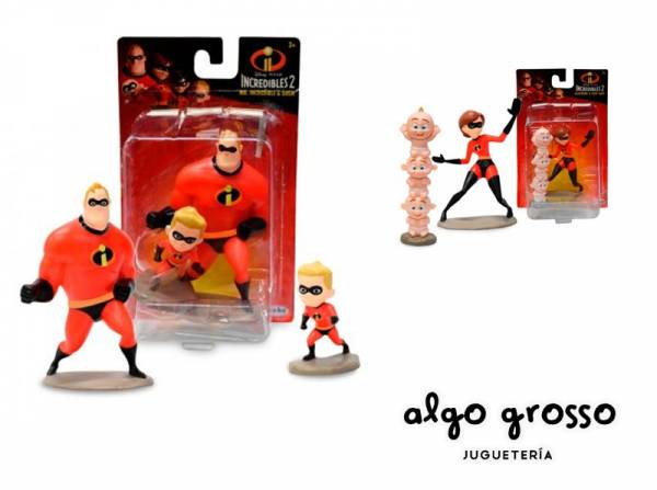 INCREIBLES FIG X2 art.76902-PDQ