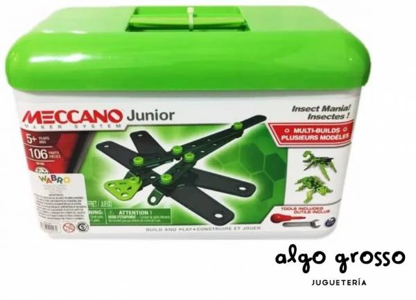 MECCANO JUNIOR INSECTOS EN MALETIN art.91809