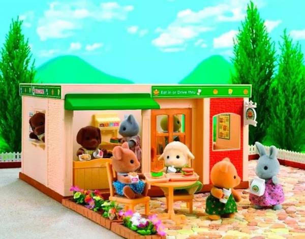 SYLVANIAN FAM REST HAMBURGUES - Imagen 2