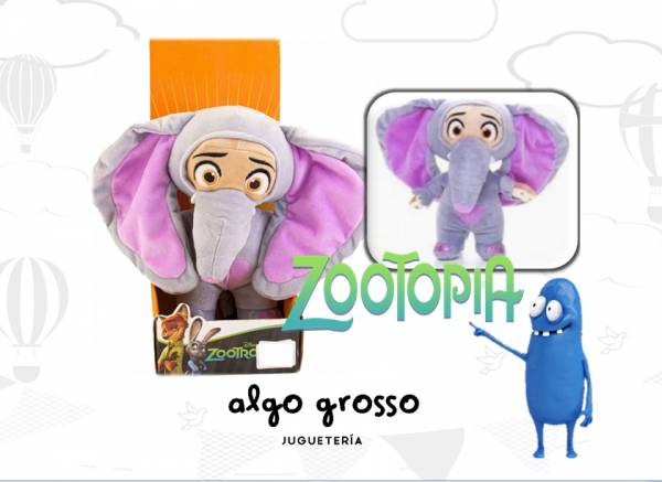 PELUCHE ZOOTROPOLIS FINNICK ELEFANTE art.26878