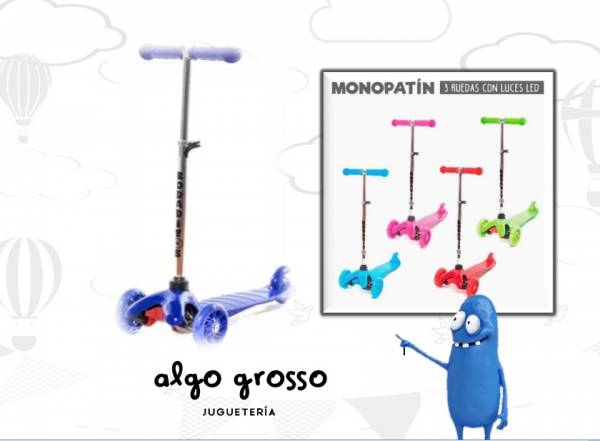 MONOPATIN MINI COLORES .MINI-881