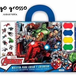 MELETÍN PARA CREAR Y COLOREAR AVENGERS art.VAV03428