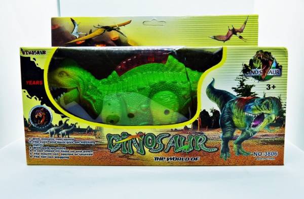 DINOSAURIO A PILA THE WORLD OF DINOSAUR art.3806