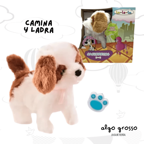 CACHORRITO CON CORREA A RADIO CONTROL art.JX