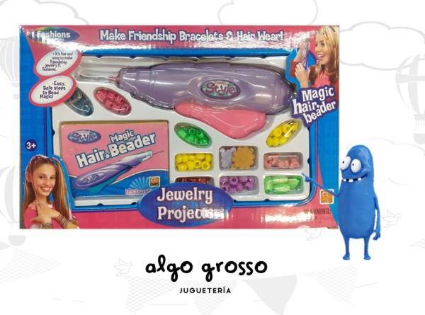 SET MAGIC HAIR BEADER DECORA TU PELO art.110819