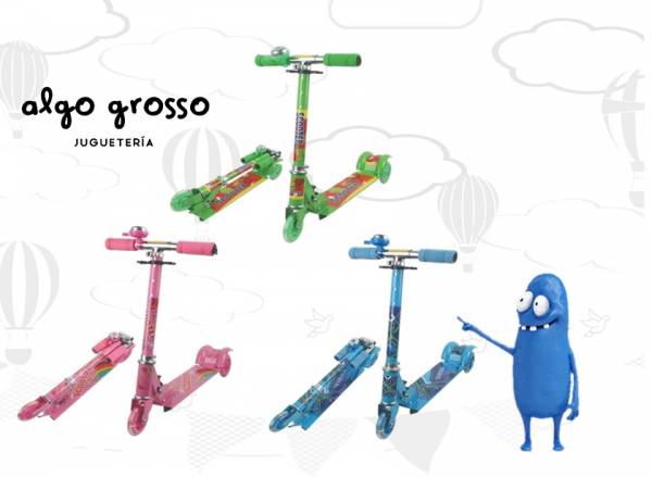 MONOPATIN SCOOTER PLEGABLE 3 RUEDAS CLASICO art.9513
