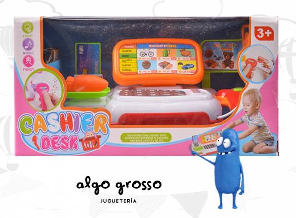 CAJA REGISTRADORA CASHIER DESK FUNCIONES REALES art.166641