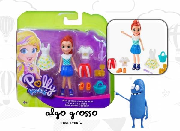 POLLY POCKET MUÑECA FASHION PACK DE MODAS SURTIDOS art.GDM01 - Imagen 3