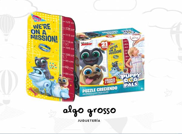 PUZZLE CRECIENDO PUPPY DOG PALS 21 PIEZAS art.PDP120