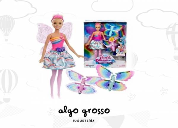 BARBIE DREAMTOPIA HADA ALAS MAGICAS ART.FRB08