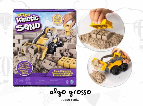 KINETIC SAND EXCAVA Y DERRIBA art,4178