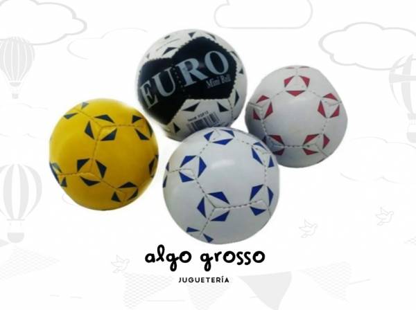 PELOTA FUTBOL MINI EURO N°3 ART FDF12