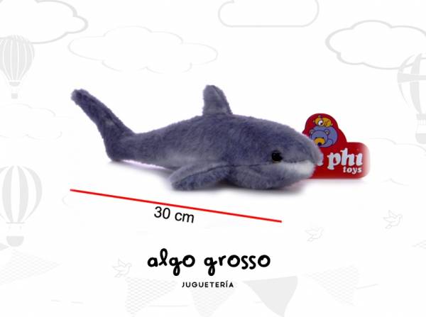 TIBURON 30CM PELUCHE art.1916