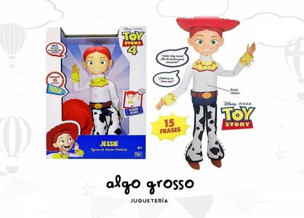 TOY STORY JESSIE FIGURA DE ACCIÓN PARLANTE art.1684//64114