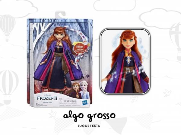 FROZEN 2 MUÑECA CANTANTE CON LUZ art.E5498