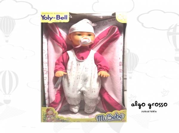 MI BEBE DE YOLY BELL SURTIDOS CON MANTA art.1227