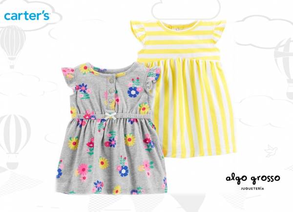 PACK 2 VESTIDOS JERSEY art.17048010