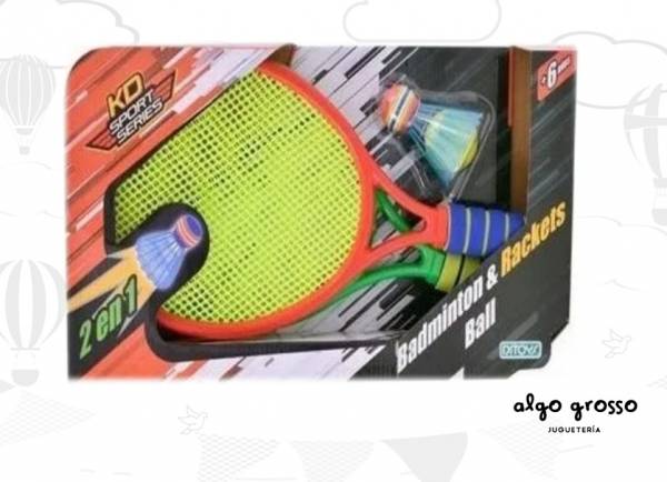 BADMITON Y RACKETS BALL DITOYS art.2178