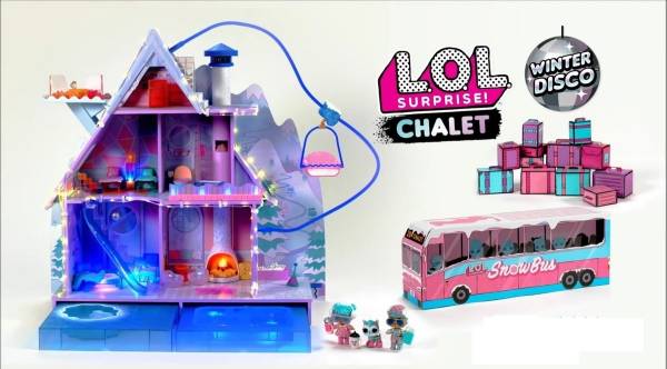 L.O.L. SURPRISE CHALET WINTER DISCO CON ACCESORIOS art.562207 - Imagen 2