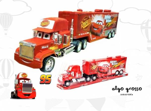 CAMIÓN MACK DE CARS A FRICCIÓN EN BURBUJA art.1175