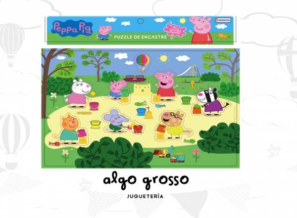 PEPPA PIG MIS PRIMEROS ENCASTRES GOMA EVA art.EPP06354