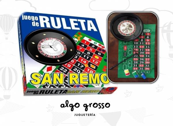 RULETA SAN REMO JUEGO DE MESA art.59834