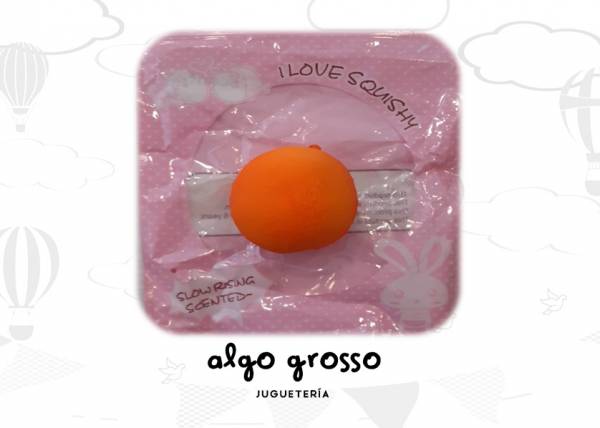SQUISHY NARANJA CAMBIA COLOR 6CM CON AROMA art.GL-N039//49470