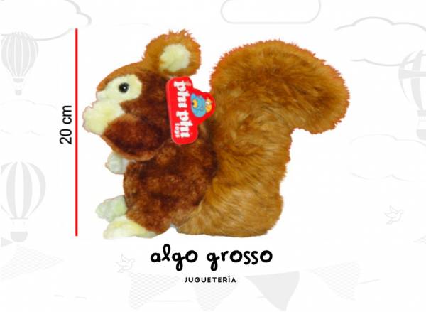 ARDILLA PELUCHE 25CM art.2387