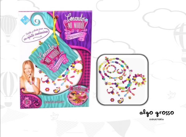 BIJOU PARA ENCASTRAR CREANDO MI MODA 70 PIEZAS art.7155