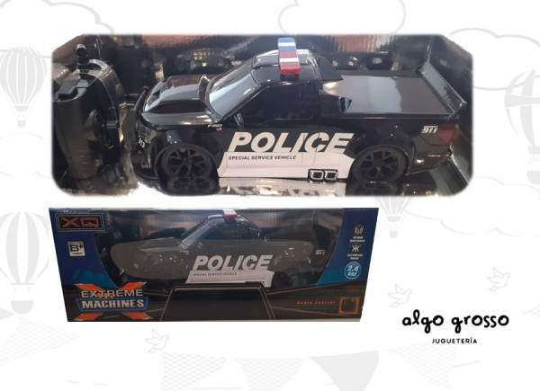 EXTREME MACHINES CAMIONETA POLICÍA RADIO CONTROL art.3439