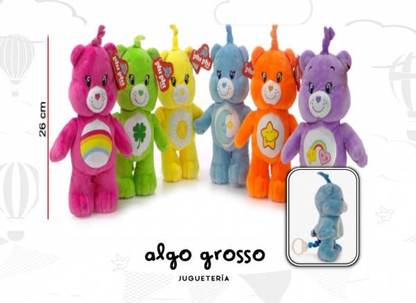 CUNERO MUSICAL OSITO CARIÑOSO 26CM art.2589
