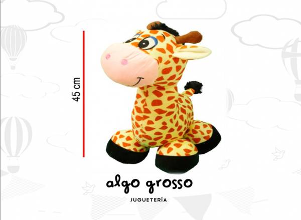 JIRAFA PARADA PELUCHE 45CM art.3832