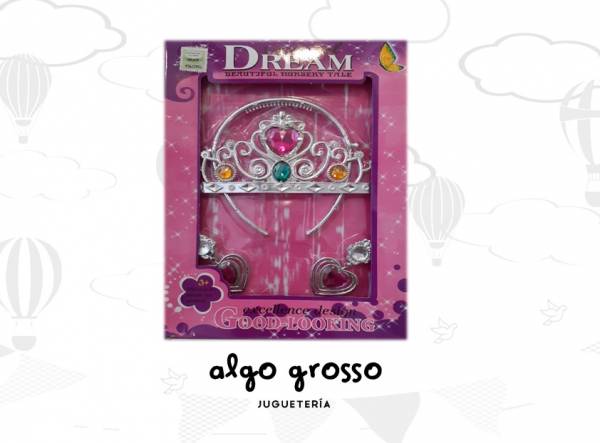 DREAM SET CORONA Y ACCESORIOS art.925-4A
