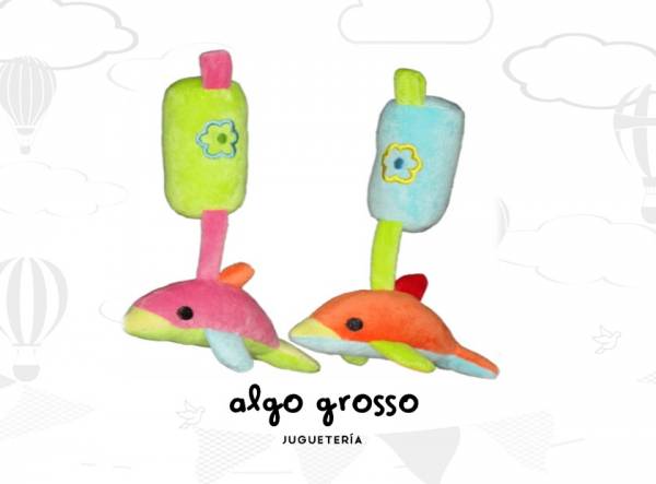 SONAJERO DELFÍN COLGANTE SOFT 20CM art.2429