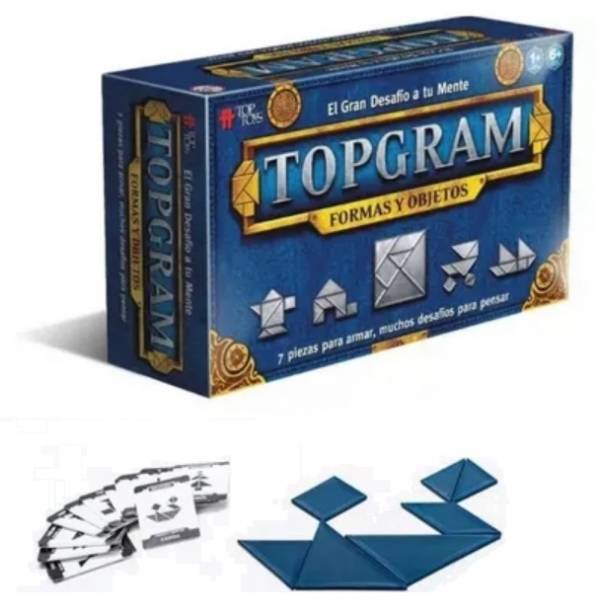 TOPGRAM FORMAS Y OBJETOS JUEGO DE MESA art.794