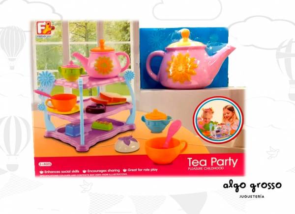 SET DE TÉ PARTY CON MESA Y ACCESORIOS art.9802