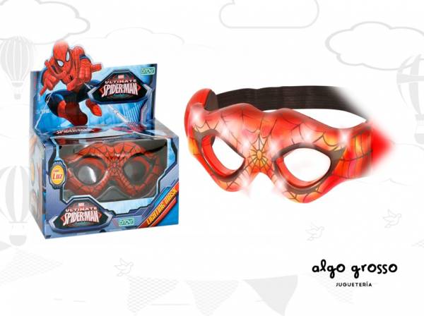 SPIDERMAN LENTES MASCARA CON LUZ art.1764