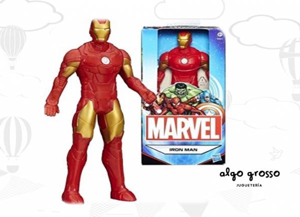 AVENGERS MUÑECO IRON MAN 15CM art.B1814//B1686