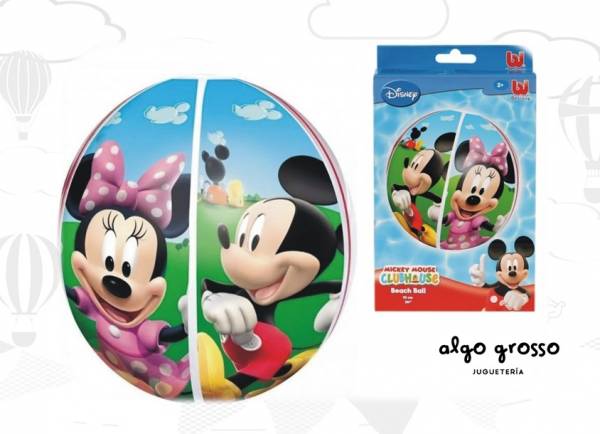 PELOTA INFLABLE MICKEY-MINNIE BESTWAY art.91001