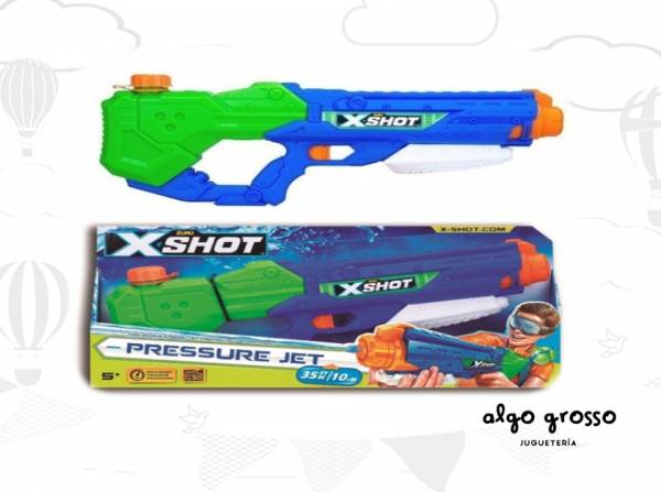 X-SHOT PISTOLA LANZA AGUA PRESSURE JET art.56100